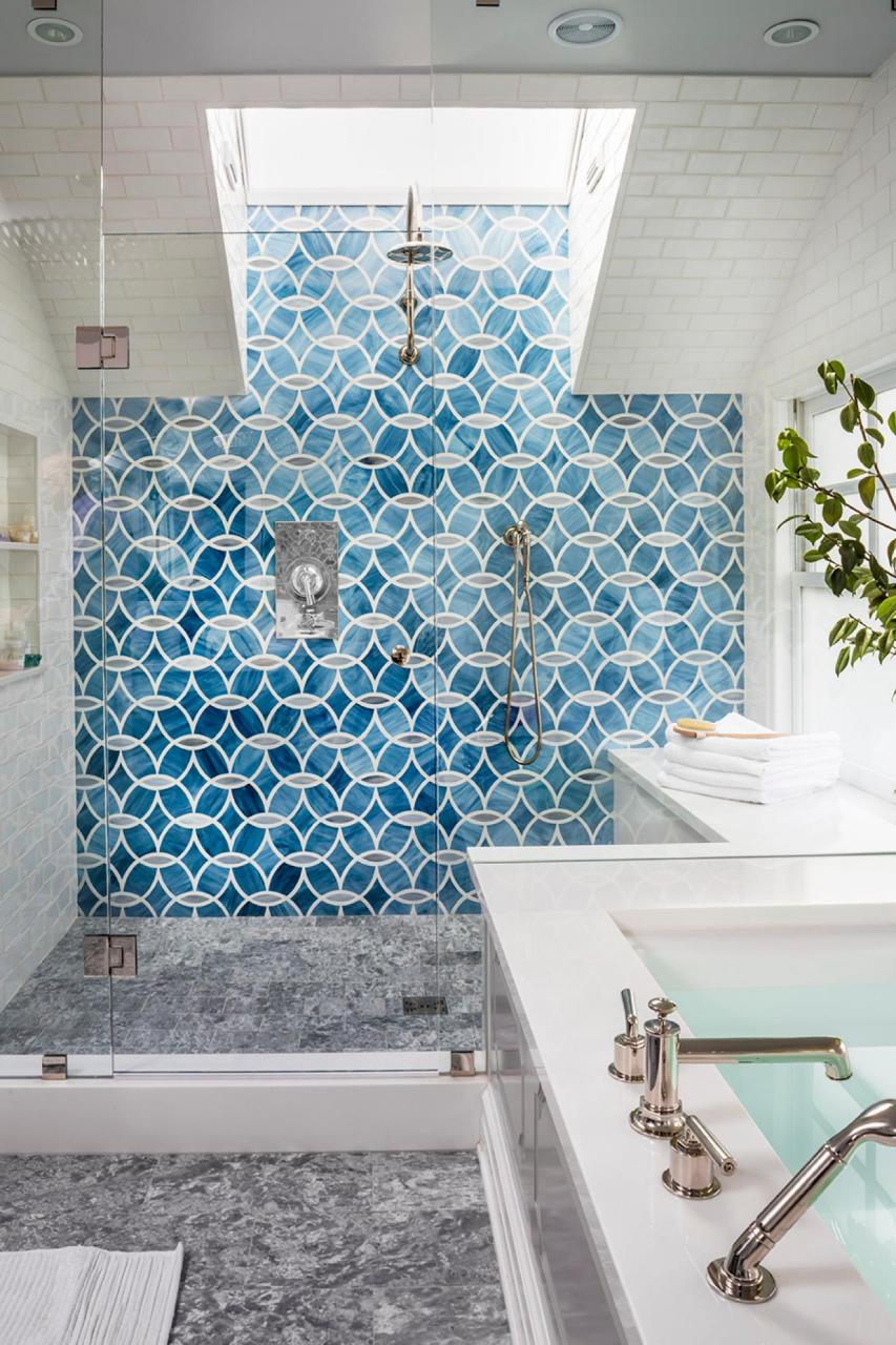 Top 20 Bathroom Tile Trends of 2017 HGTV's Decorating & Design Blog