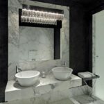 15 Amazing Black and White (Monochrome) Bathroom Design Ideas