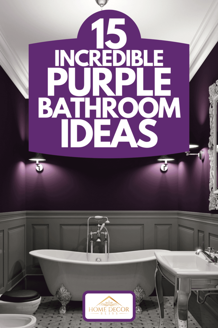 15 Incredible Purple Bathroom Ideas Home Decor Bliss