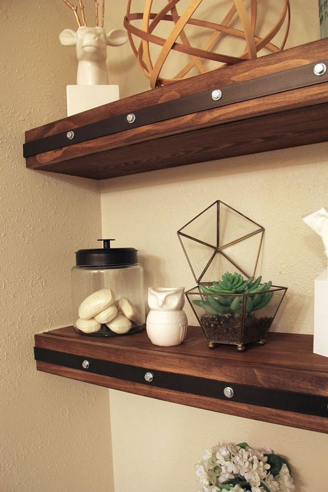 19 Cool Creative Bathroom Wall Shelves Ideas For Small Space lmolnar