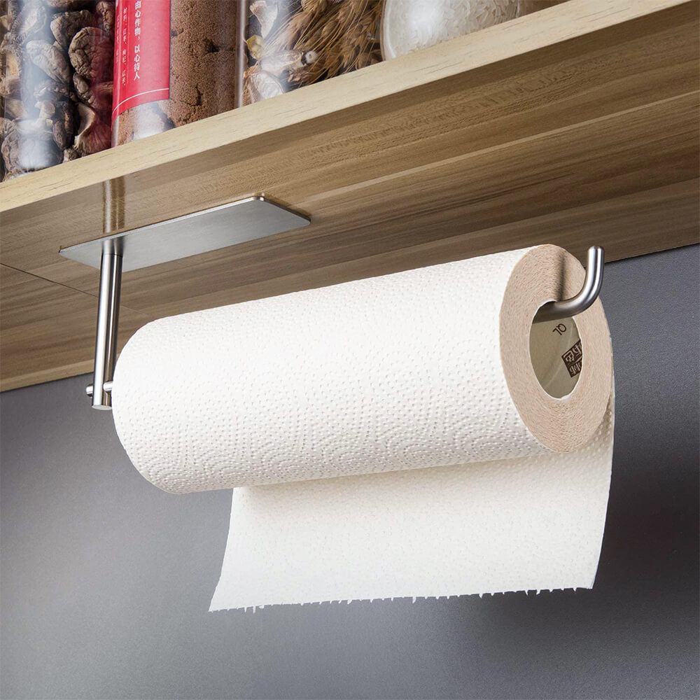 Paper Towel Holder Under Self Adhesive KIZY HOME