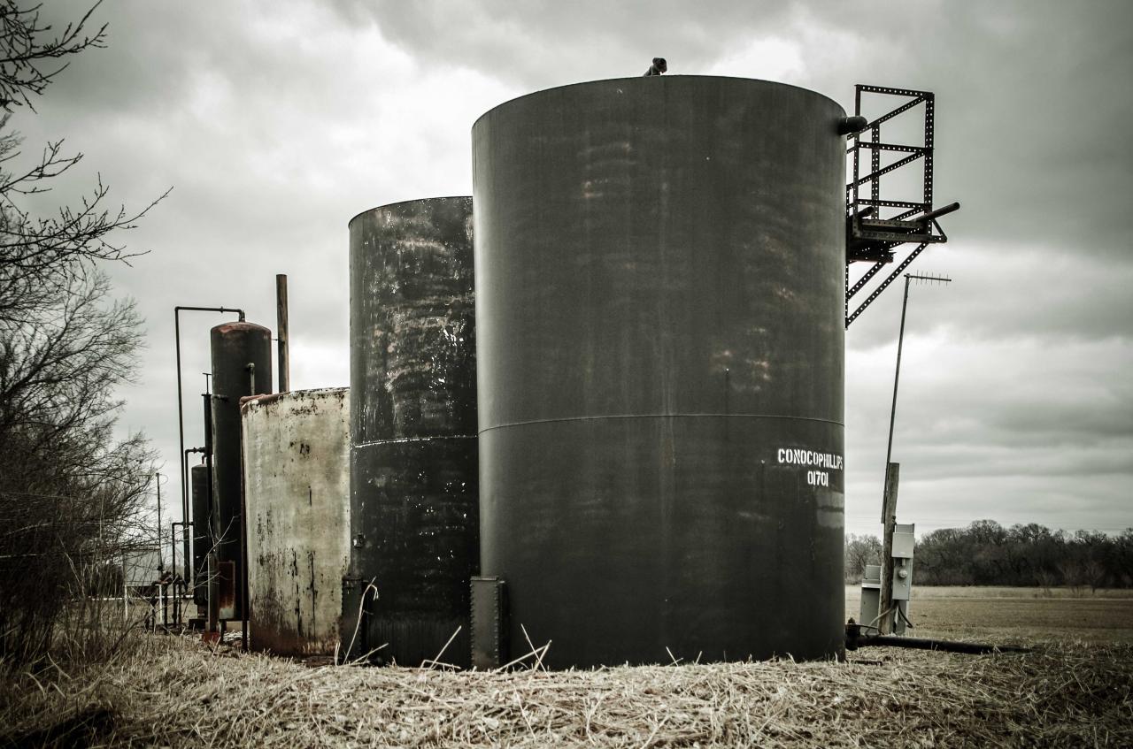 Old Oilfield Storage Tanks Pentax User Photo Gallery
