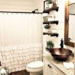 Stunning Rustic Farmhouse Bathroom Design Ideas 04 