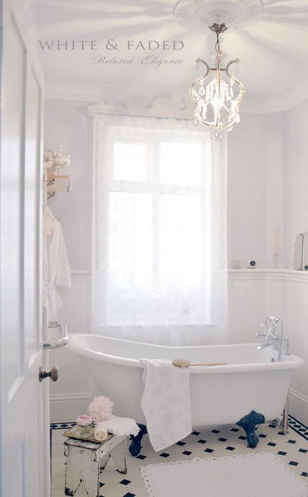 50+ Amazing Shabby Chic Bathroom Ideas