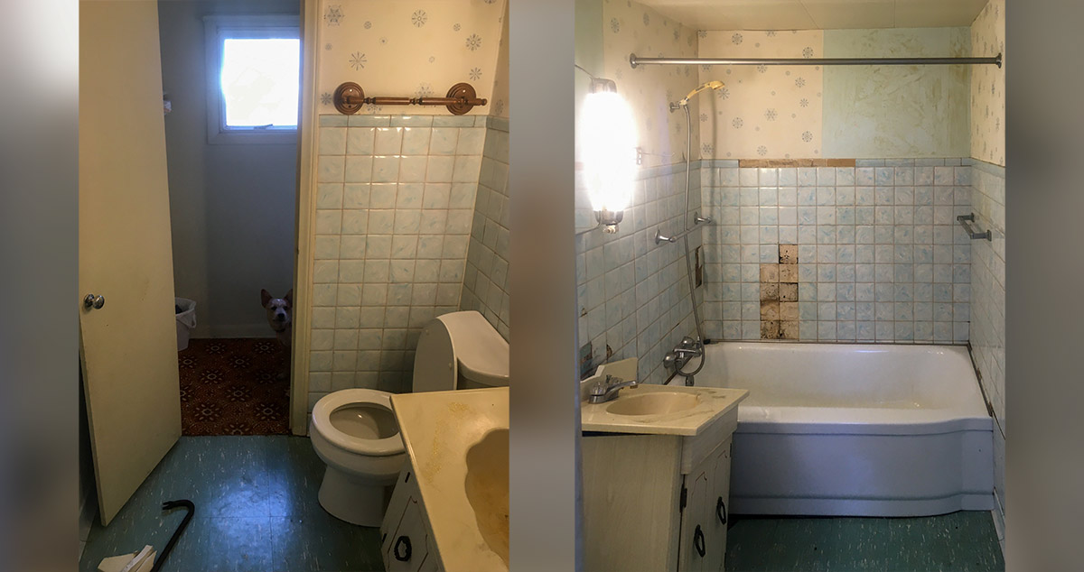 Bathroom Gut & Remodel Project by Riley at Menards®