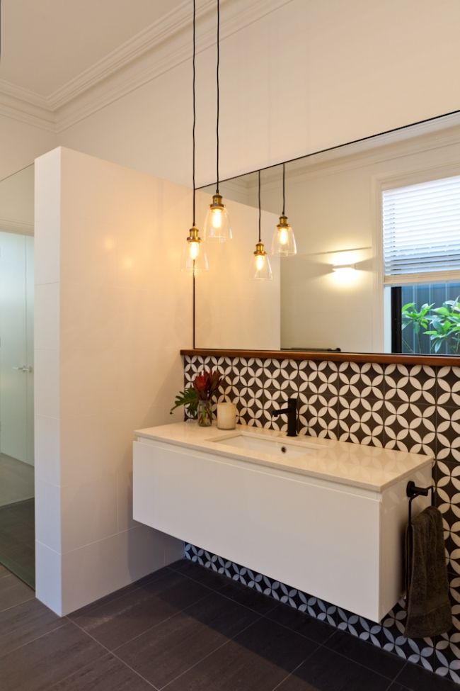 House Nerd Bathroom inspiration, Cottage renovation, Room wall tiles