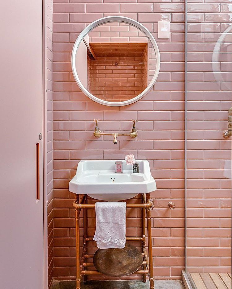 Pinterest Rose Gold Bathroom Decor Lanarra