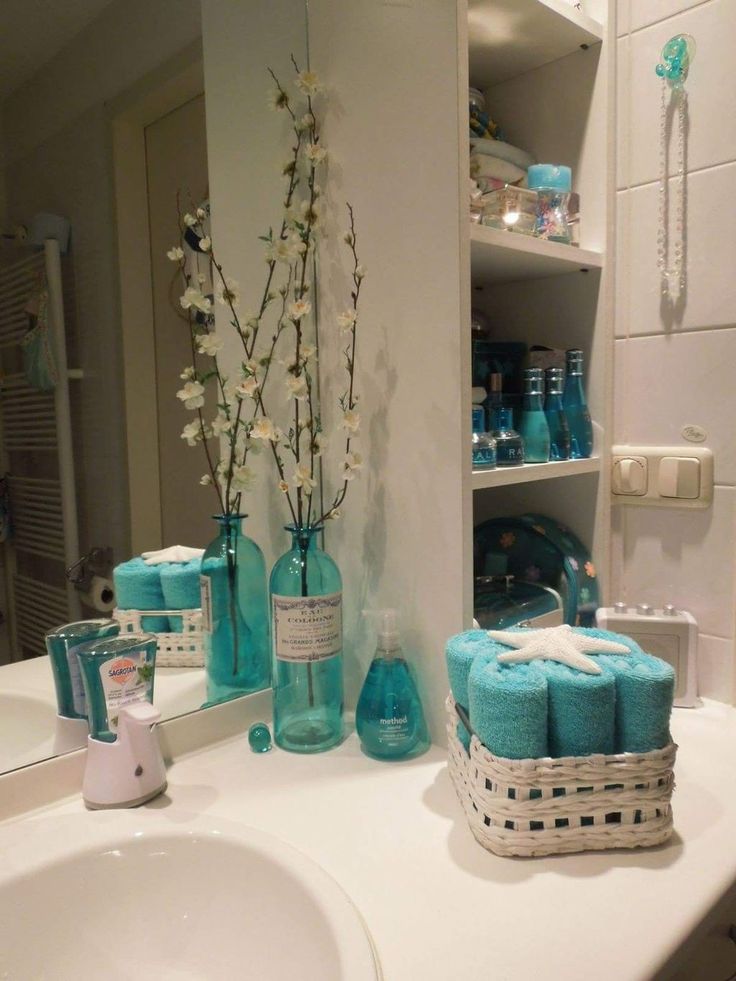 30+ Inspiring Bathroom Decor Ideas With Turquoise Color To Consider