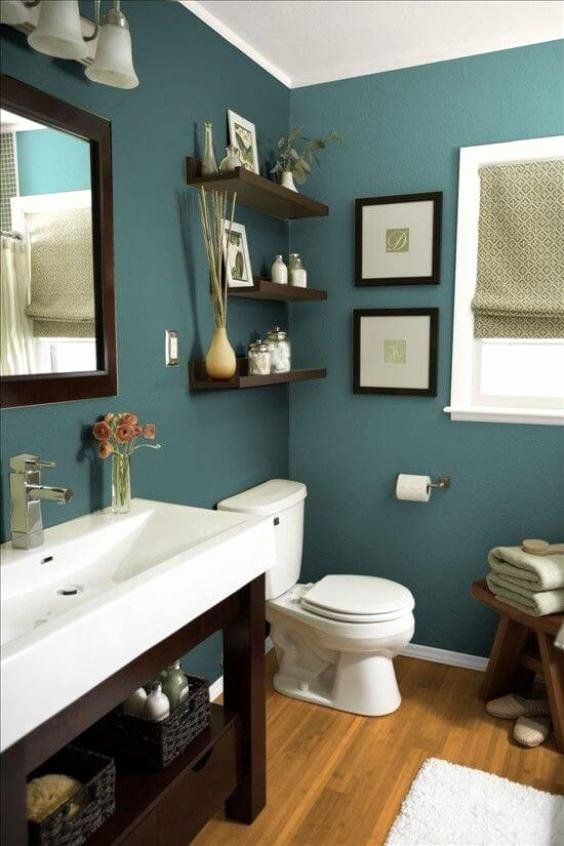 Teal and Gray Bathroom Decor Unique 27 Cool Bathroom Paint Color