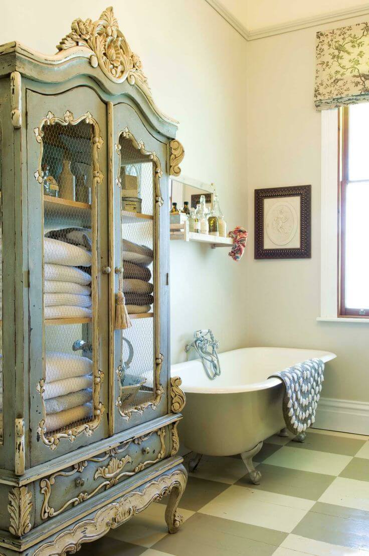 15 Lovely Shabby Chic Bathroom Decor Ideas Style Motivation