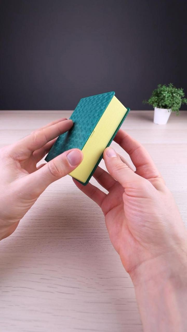 Secret Storage Book 3D Printed An immersive guide by marsgizmo
