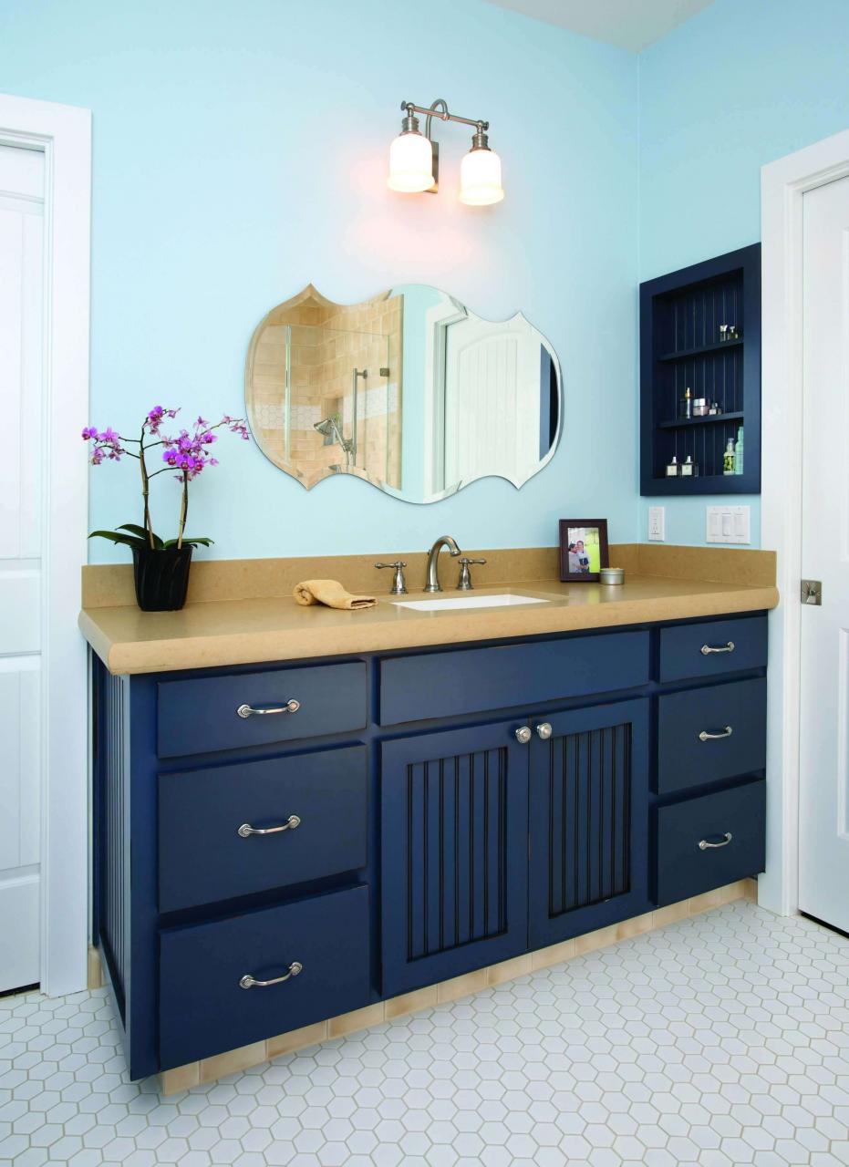 30 Most Navy Blue Bathroom Vanities You Shouldn't Miss The