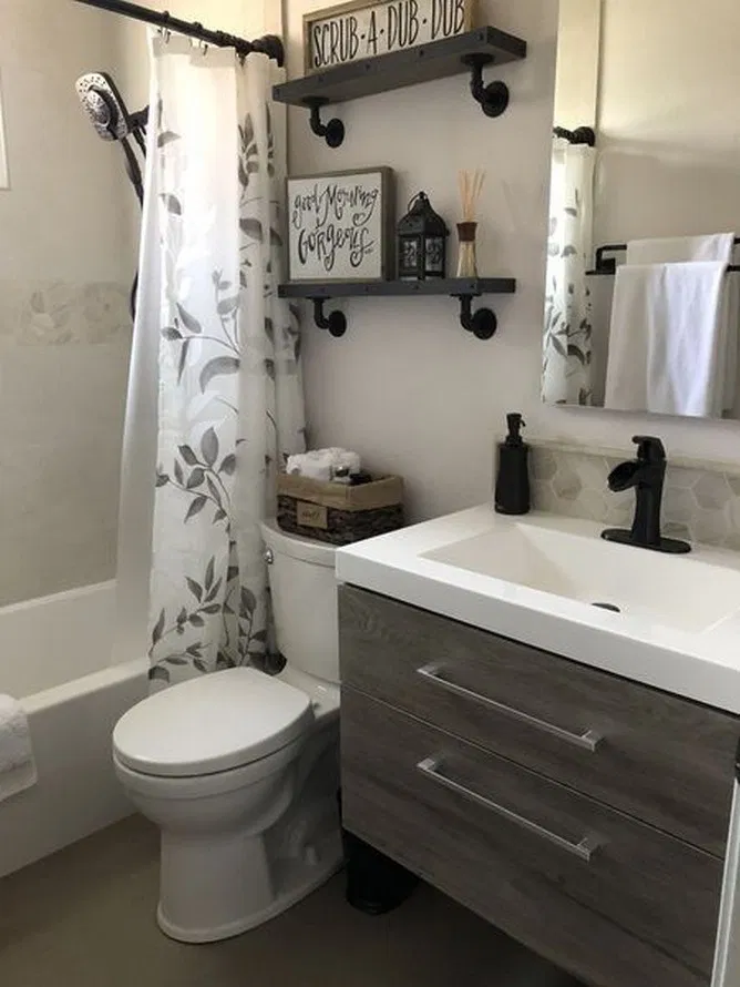 24 guest bathroom makeover ideas you must have now 13 in 2020