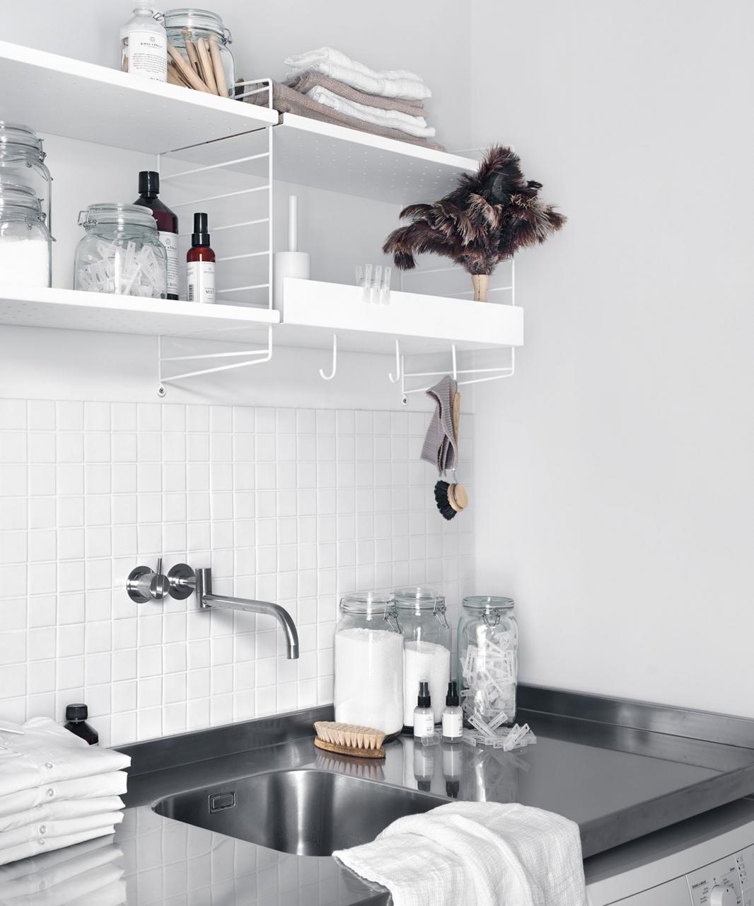 14 laundry room shelving ideas clever shelf organizers Real Homes
