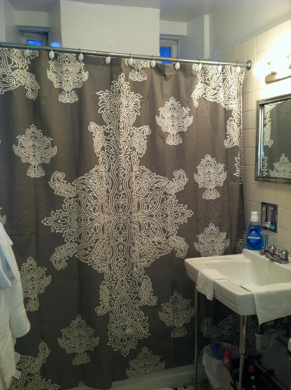 Target bathroom! Target bathroom, Printed shower curtain, Home