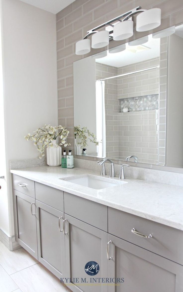 44 Stylish Small Bathroom Design Colors Ideas 2023 Apartment Grey