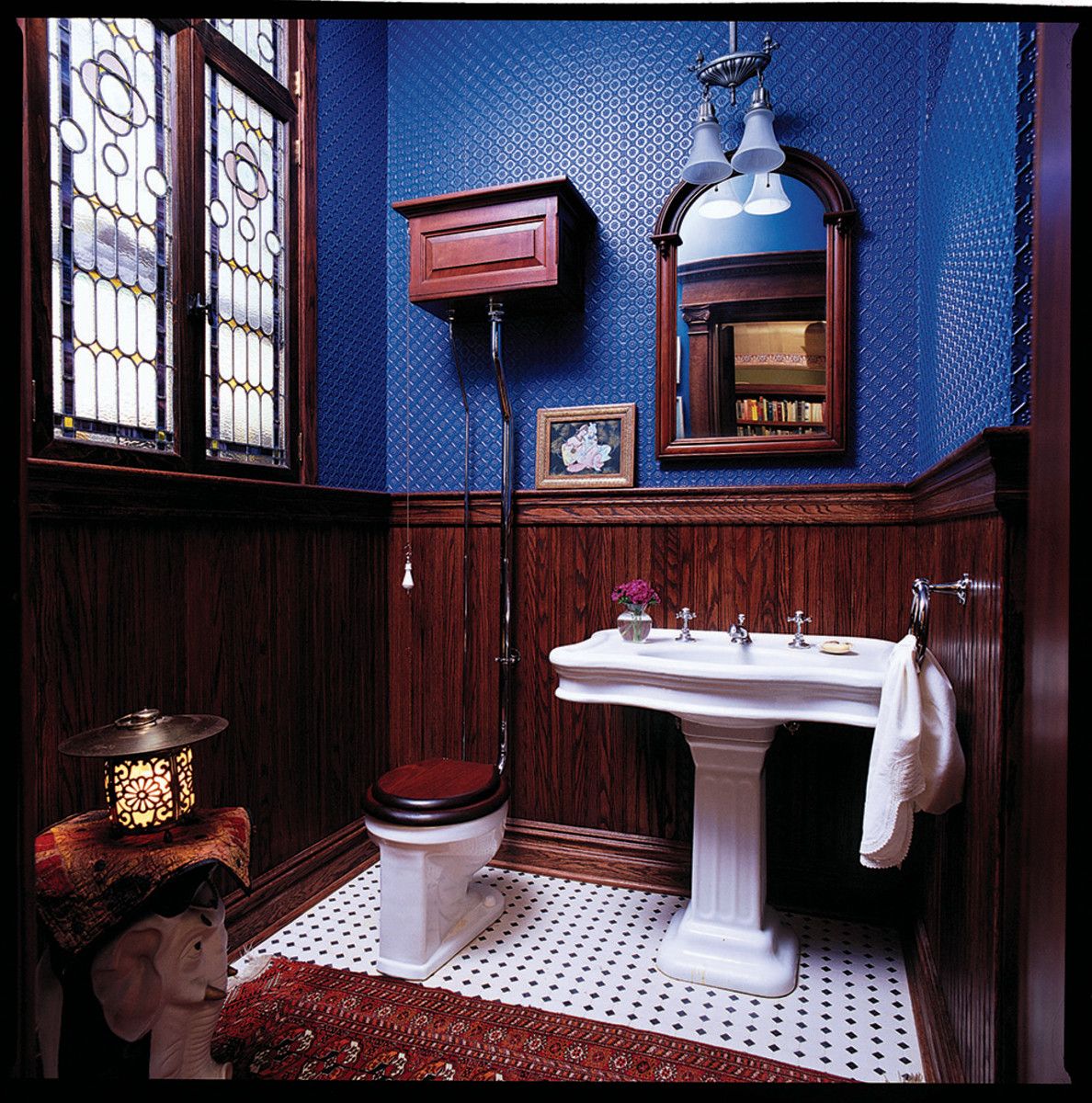 An Inspired Transformation Gothic bathroom, Victorian bathroom