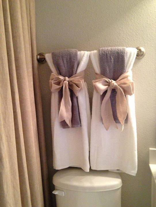 15 Diy Pretty Towel Arrangements Ideas, That Will Make Your Bathroom