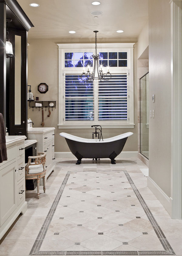 22 Collections of Classy Bathroom Flooring Ideas Home Design Lover