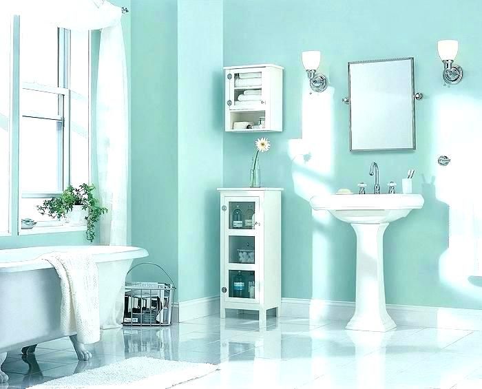 Image result for Aqua bathroom ideas Small bathroom paint, Bathroom