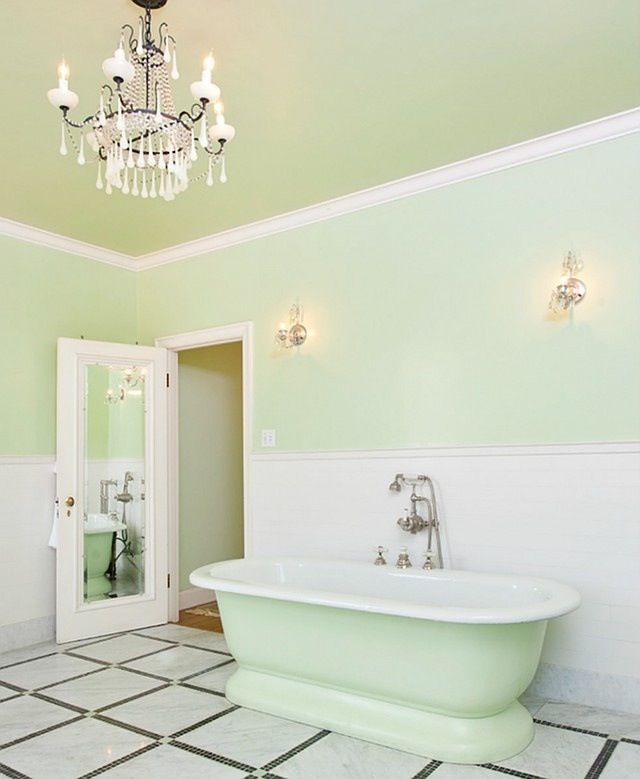 10+ Mint Green Bathroom Decorating Ideas