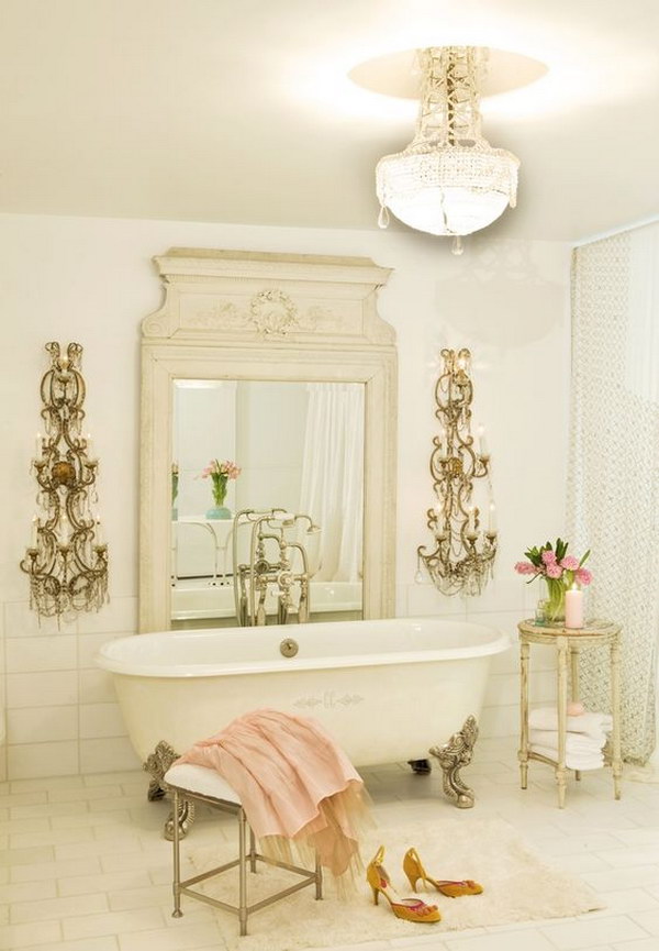 50+ Amazing Shabby Chic Bathroom Ideas