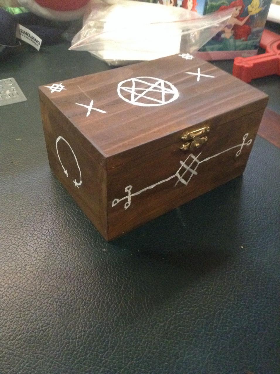 My amazing supernaturalinspired cursed object box Cursed objects