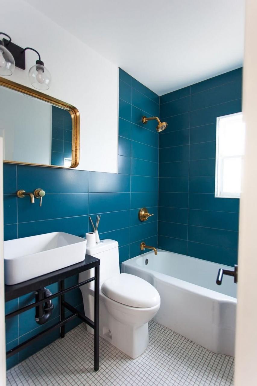 Pink And Blue Tile Bathroom Decorating Ideas at August Wright blog