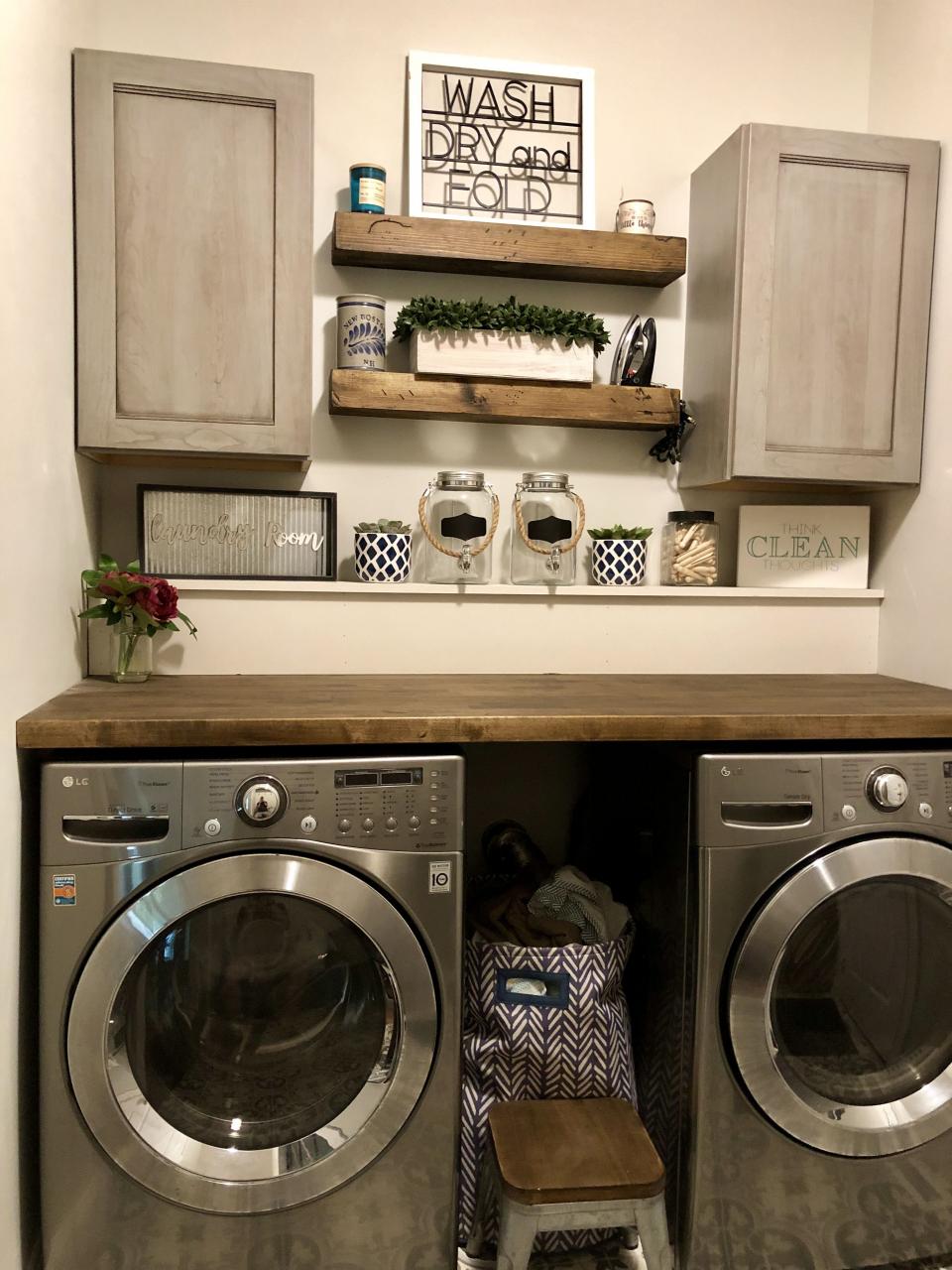 Laundry Room DIY Laundry room diy, Rustic laundry rooms, Small