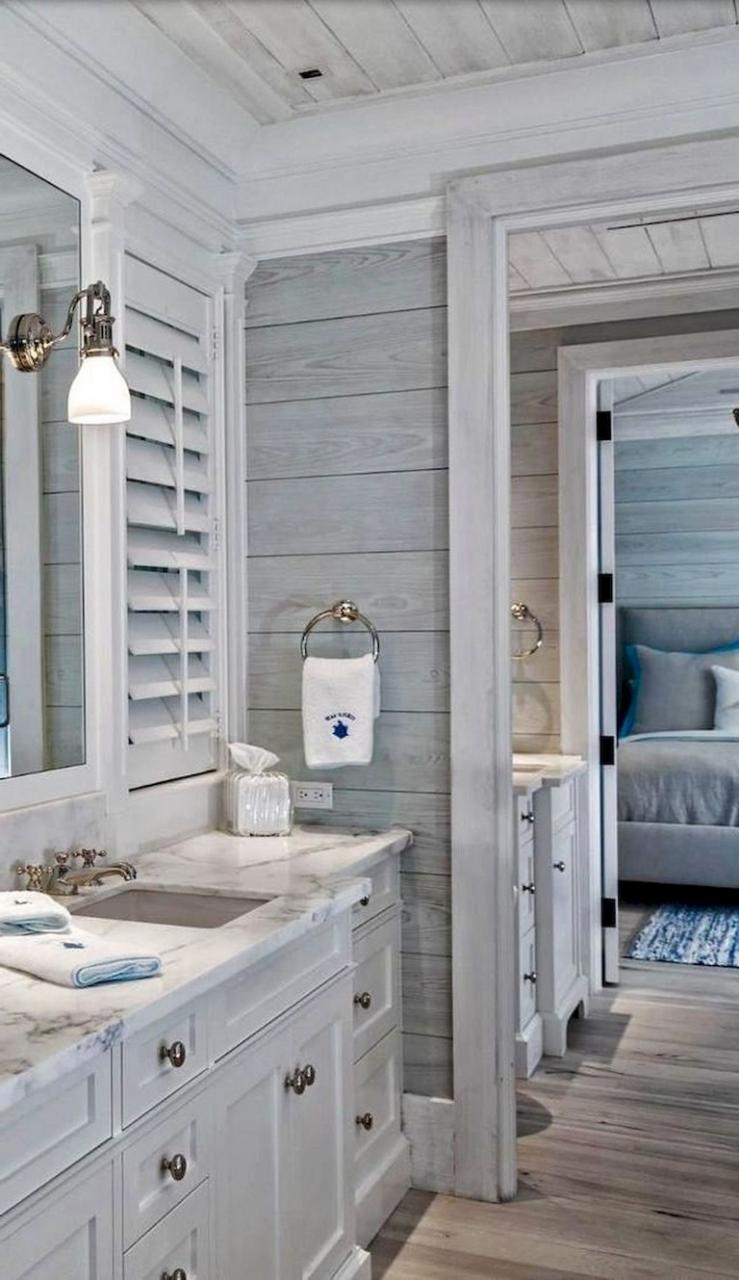 34+ Amazing Coastal Style Nautical Bathroom Designs Ideas Page 7 of 30