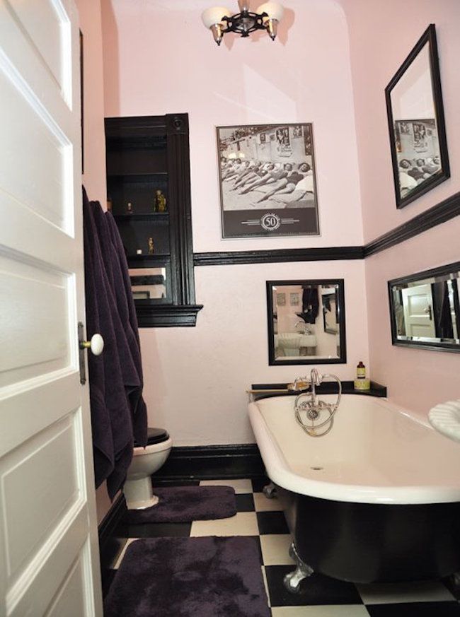 Spectacularly Pink Bathrooms That Bring Retro Style Back Glamorous