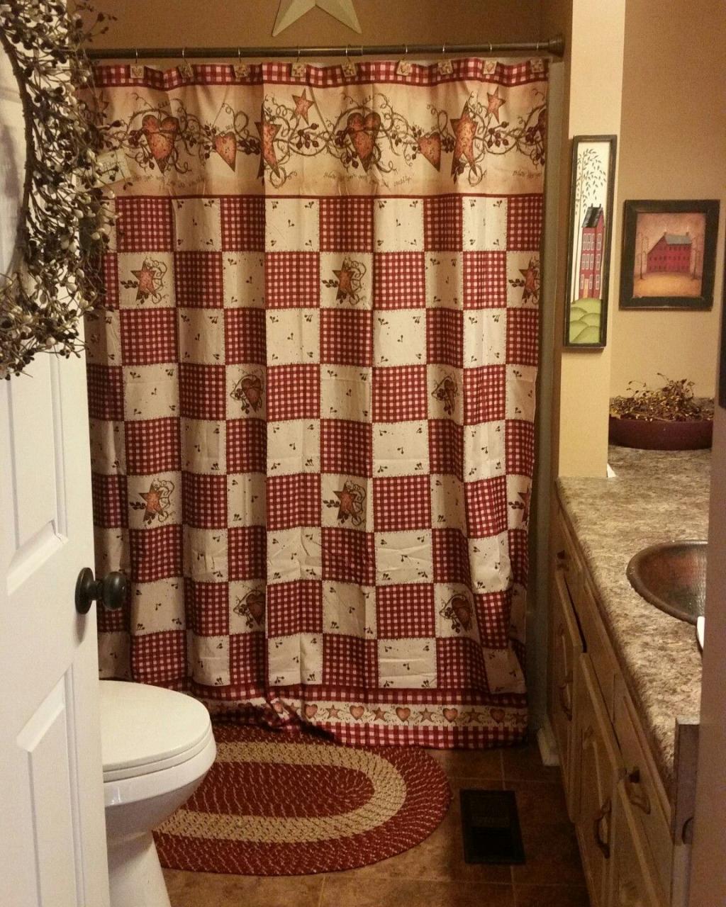 My primitive bathroom Primitive Bathroom Decor, Country Bathroom Decor
