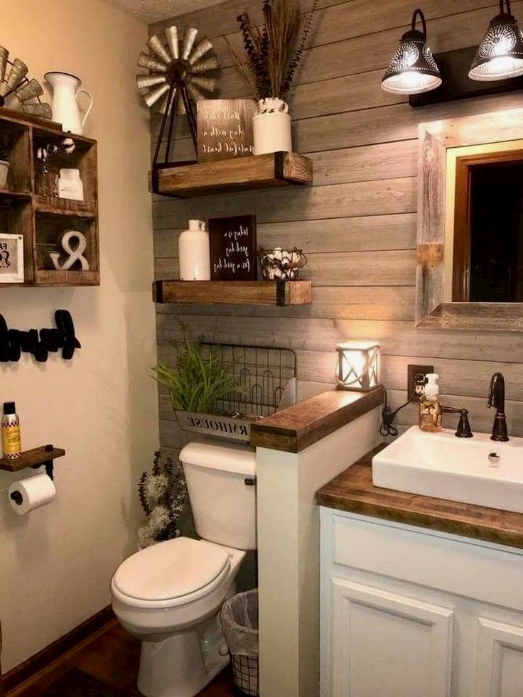 image source For bathrooms which might be large in