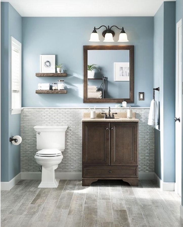 10+ Blue And Gray Bathroom Ideas