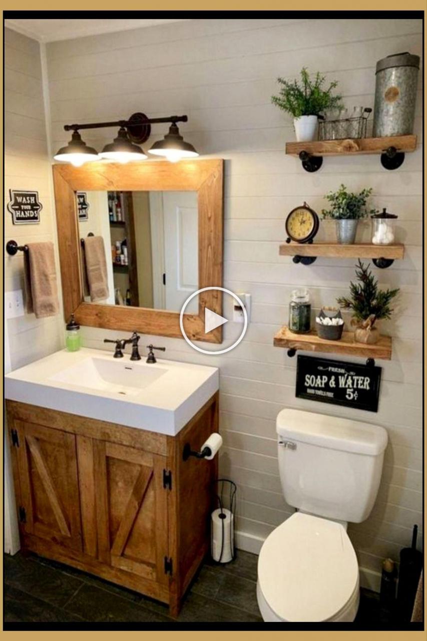 outhouse bathroom ideas cute DIY ideas for a rustic country farmhouse