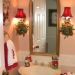 38 DIY Christmas Decorations Ideas For Bathroom Christmas bathroom