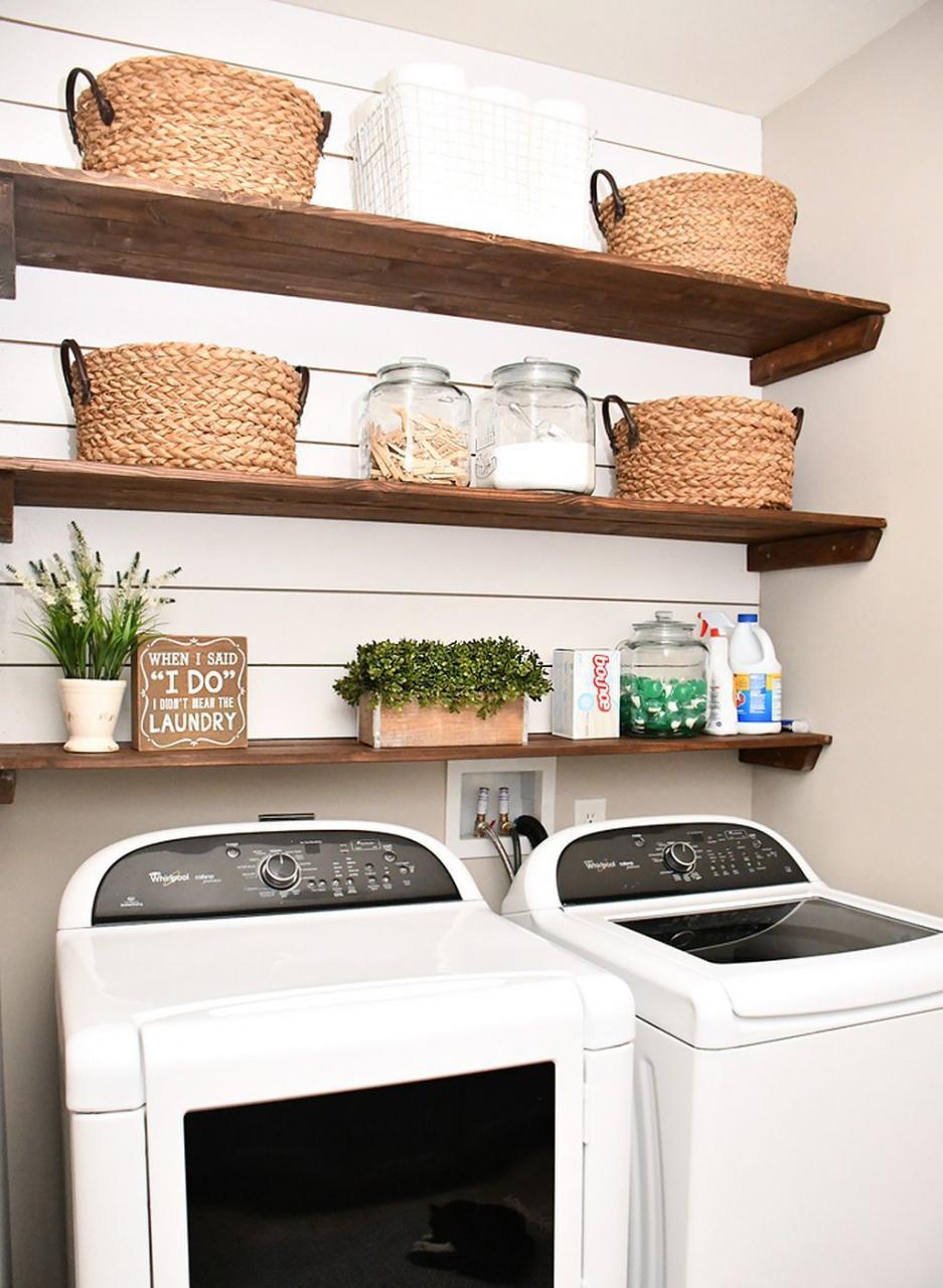 Awesome Ideas For Laundry Room Makeover(11) Small laundry room