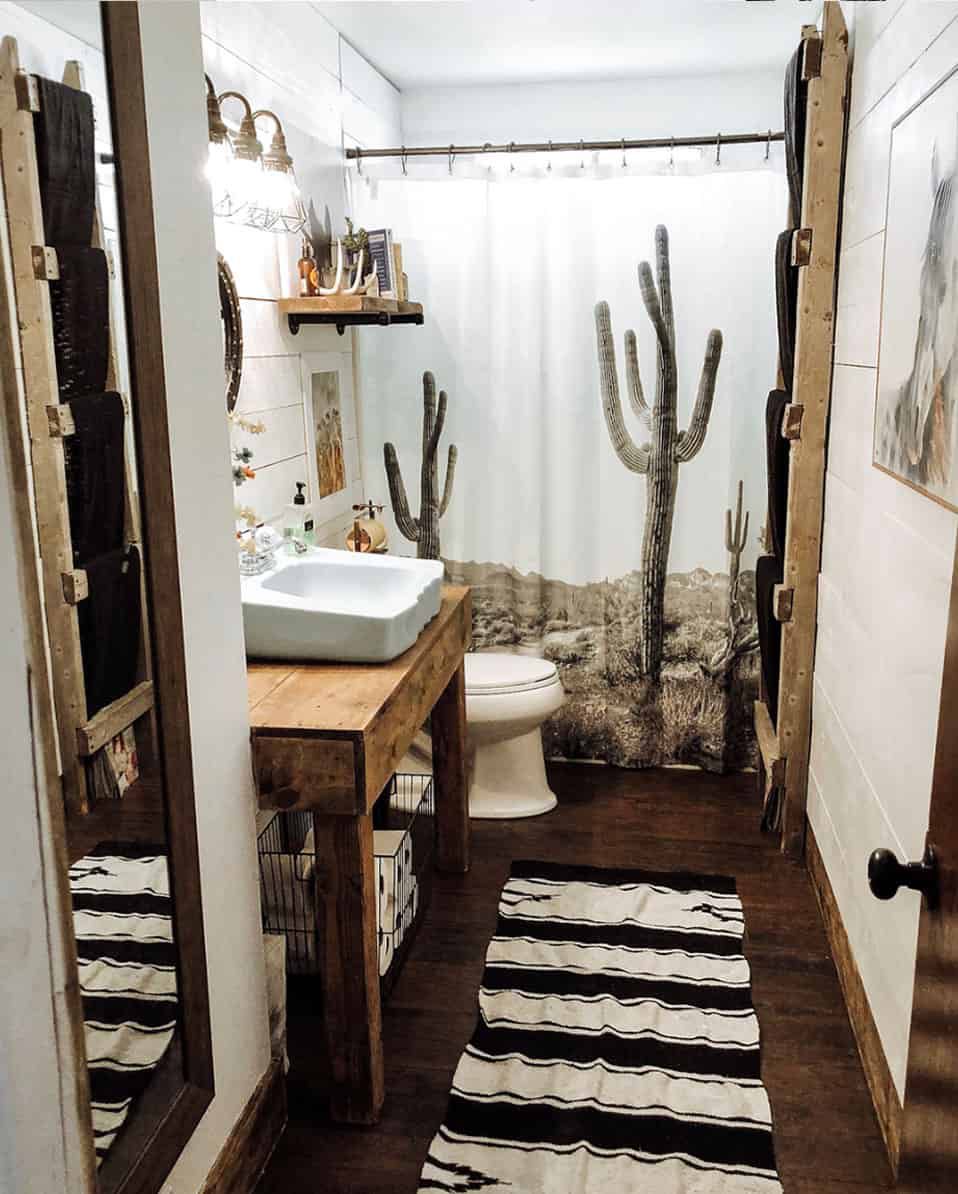 Save A Room In Your Home For This Southwestern Style Bathroom