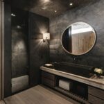 Dark Moody Bathroom Designs That Impress ROUNDECOR Bathroom design