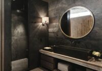 Dark Moody Bathroom Designs That Impress ROUNDECOR Bathroom design