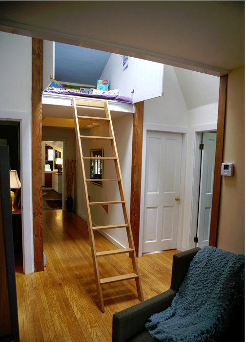 Overhead Hideaway A Secret Suspended “Indoor Treehouse” Reading Nook