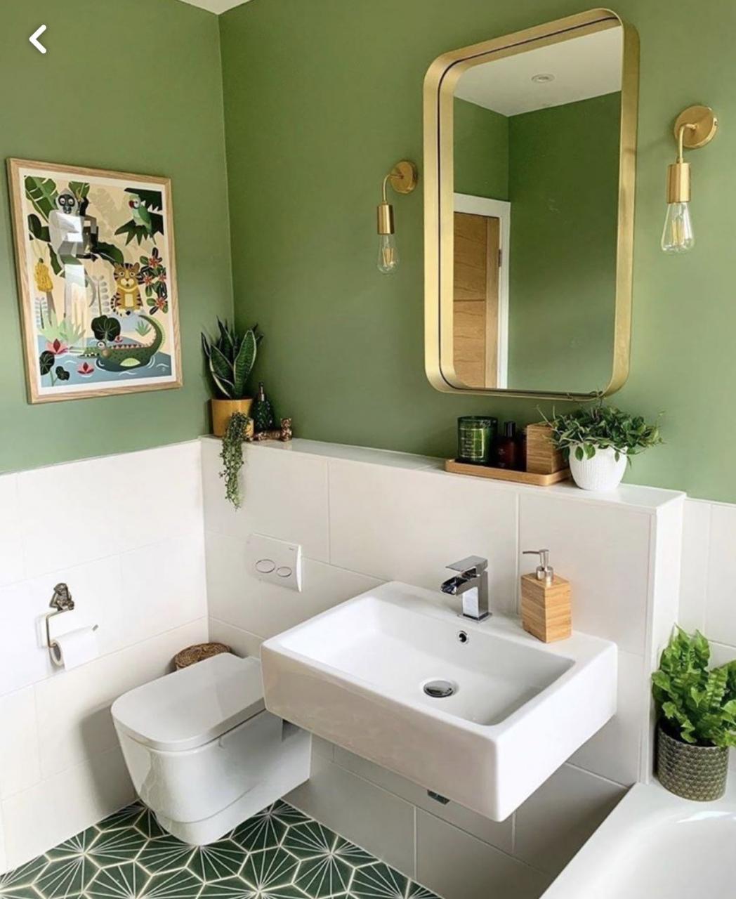 Sage Green Bathroom Decorating Ideas DIY
