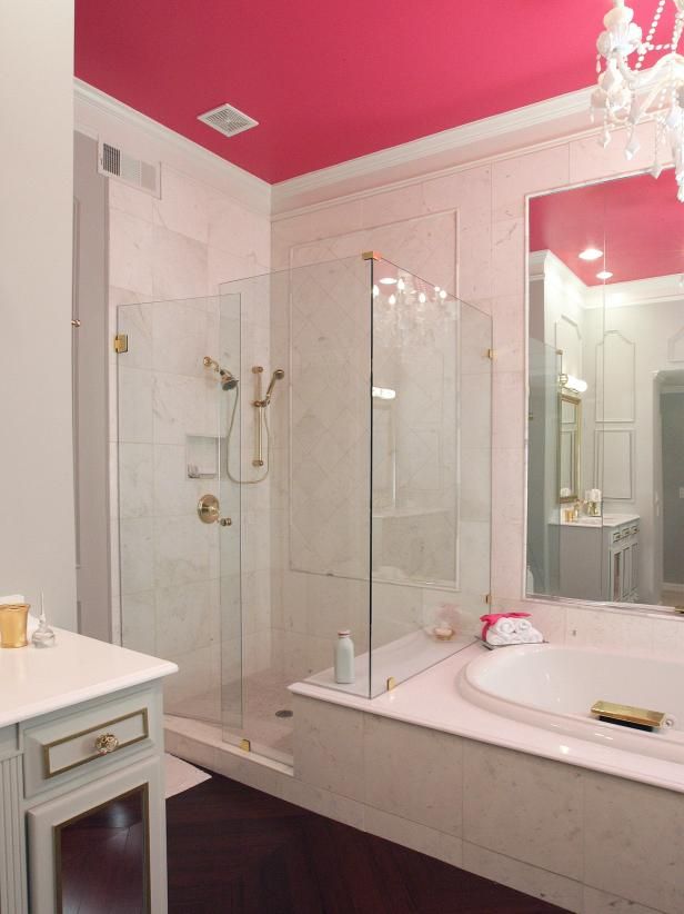 5 Fresh Bathroom Colors to Try in 2017 Pink bathroom decor, Bathroom