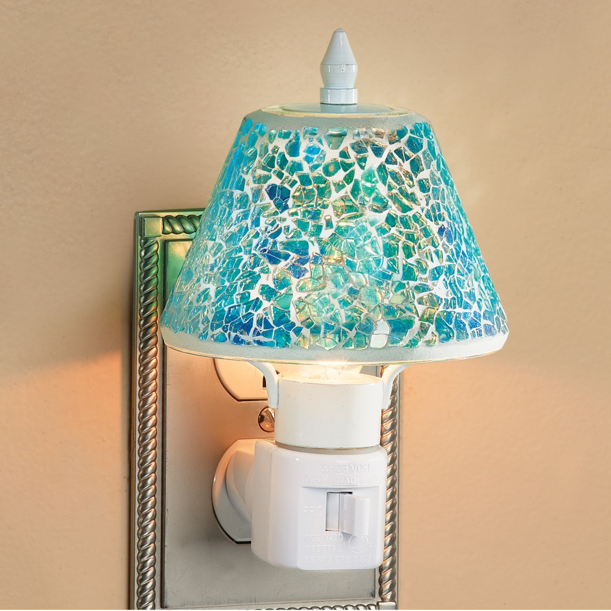 Glass Mosaic Plug In Nightlight Collections Etc.