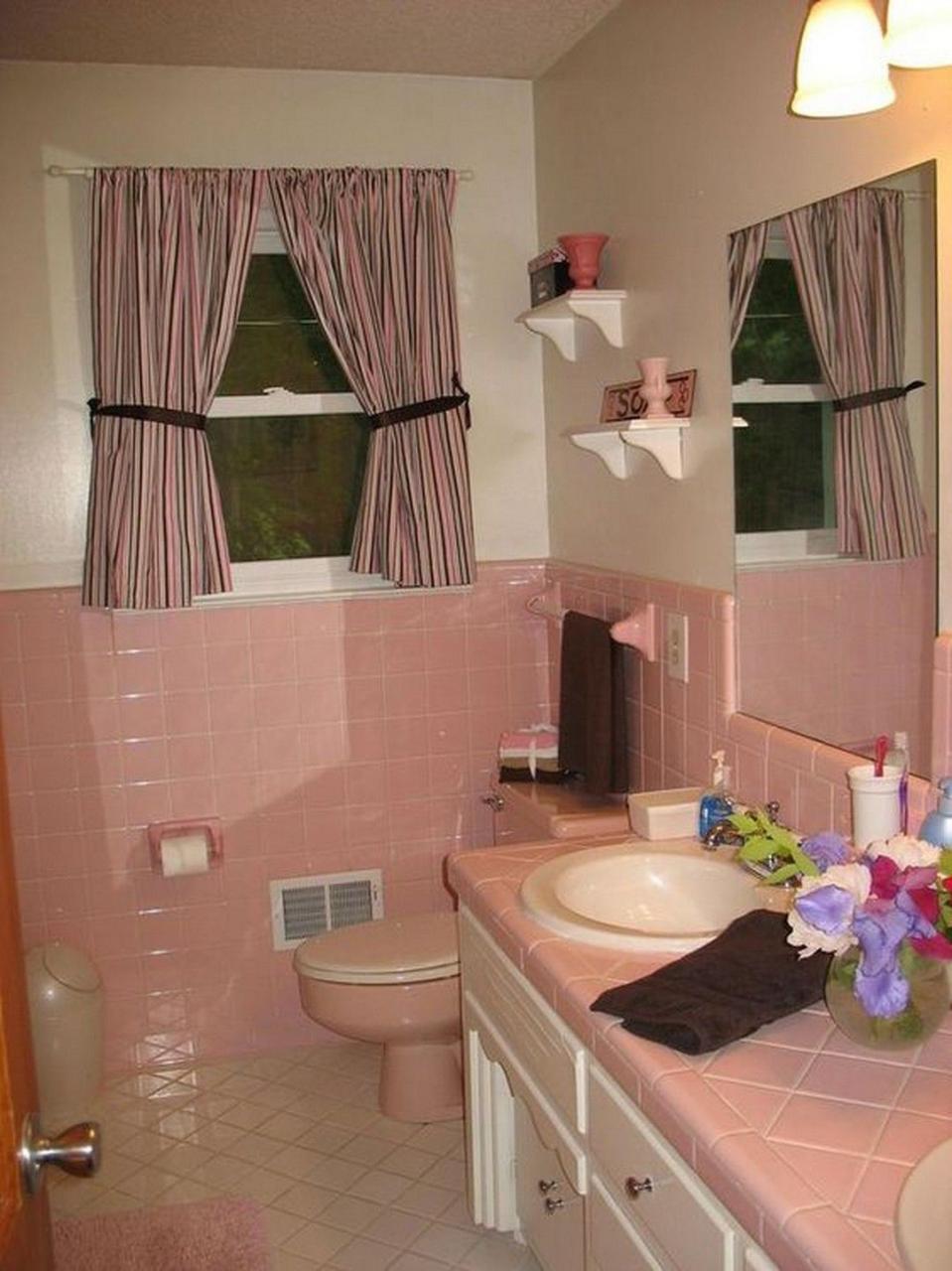 Pink and Brown Perfect Combination of Bathroom Designs you Should Copy