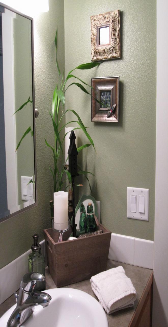47 Beautiful Spa Bathroom Decorating Ideas Green bathroom decor