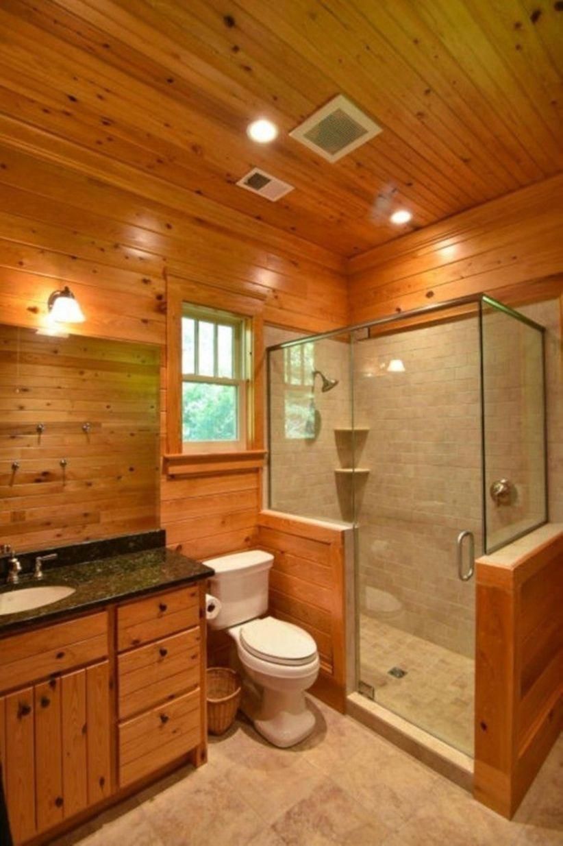 modernbathroommakeover in 2019 Cabin bathrooms, Small cabin bathroom