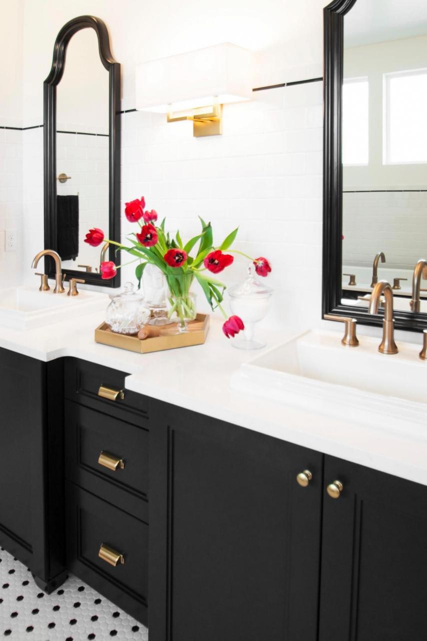 Read this post today which speaks about Pretty Bathrooms Black