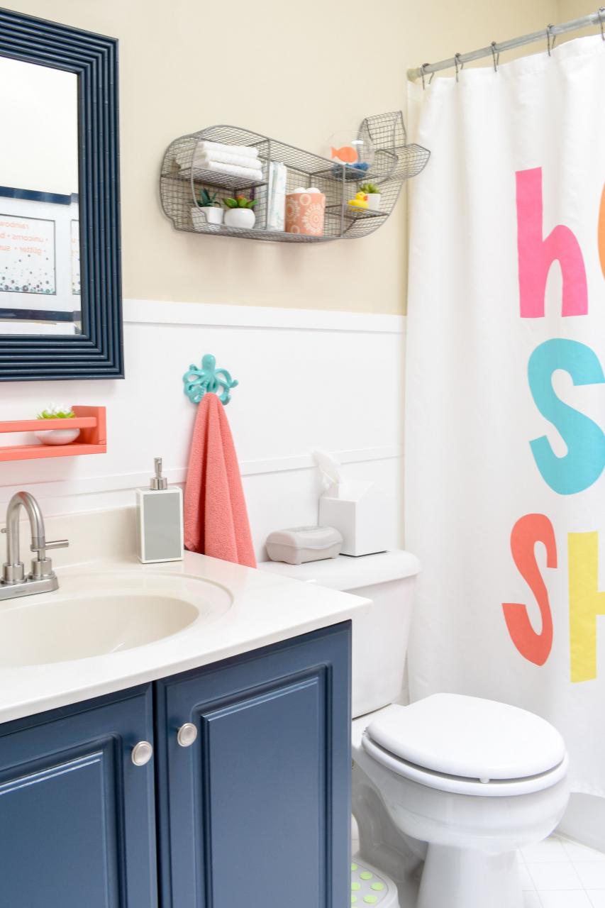 One Day Makeover Staging A Kid's Bathroom To Sell In Just 8 Hours For