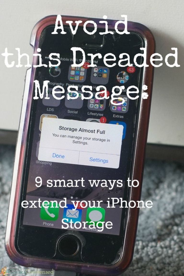 Never run out of space on your iPhone again with these quick tips for